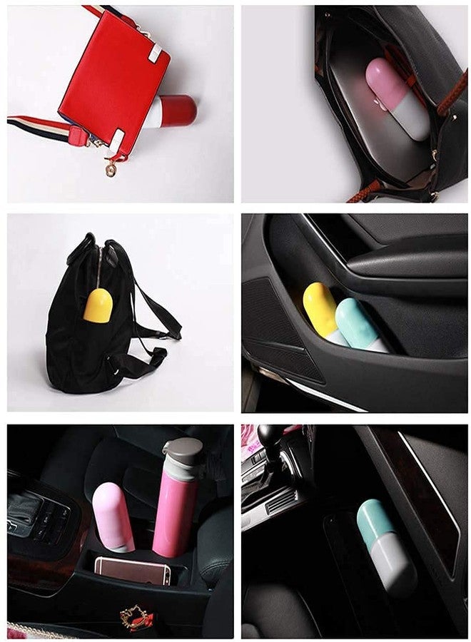 AMBLIC Premium Umbrella Capsule Mini Compact Portable Pocket Size Umbrella with UV Protection Bottle Case Windproof Umbrella for Women & Men, Rain, Travelling, Outdoor Umbrella (Multicolor) - Image 4